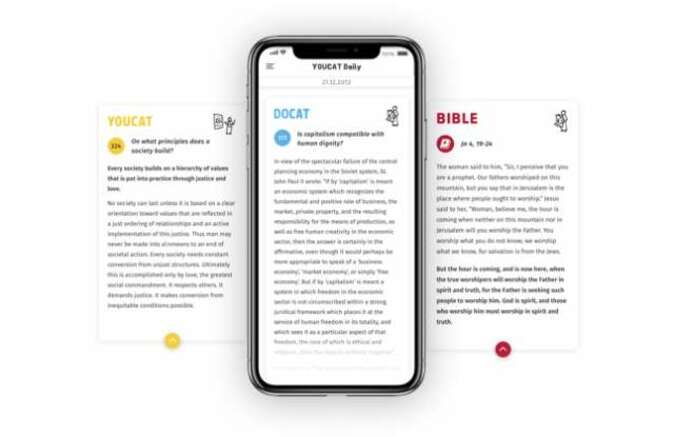Aplicaciones Catolicas para tu celular Youcat Daily2